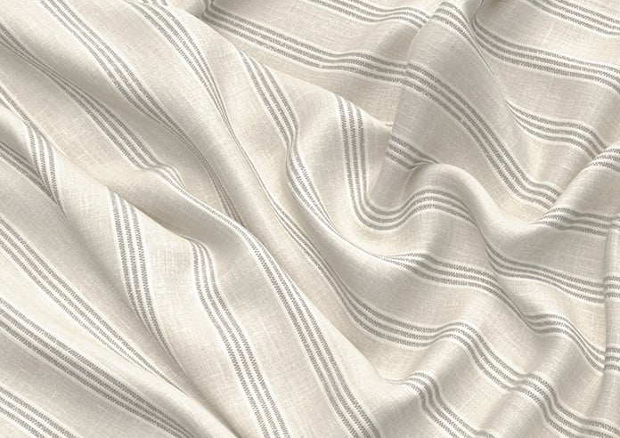 Emily Bond George Stripe, Linen - Twist&Fit Roman Blind - Image 4